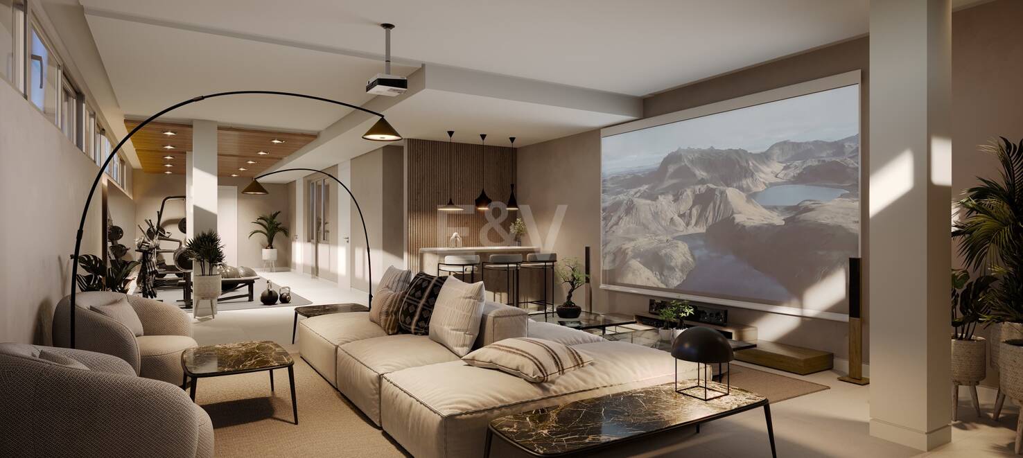 Geräumige Wohnung mit Panoramablick