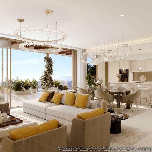 Geräumige Wohnung mit Panoramablick