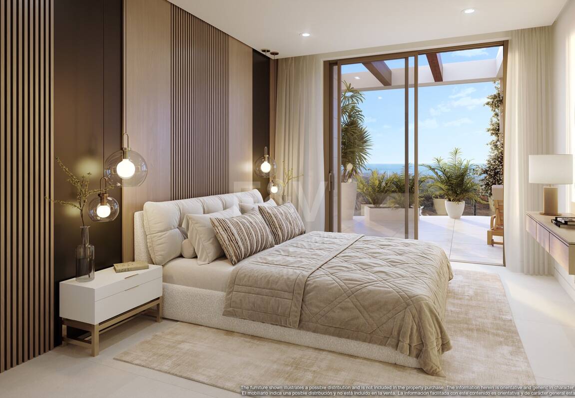 Großzügiges Luxusapartment mit Terrassenpool und Atemberaubendem Ausblick