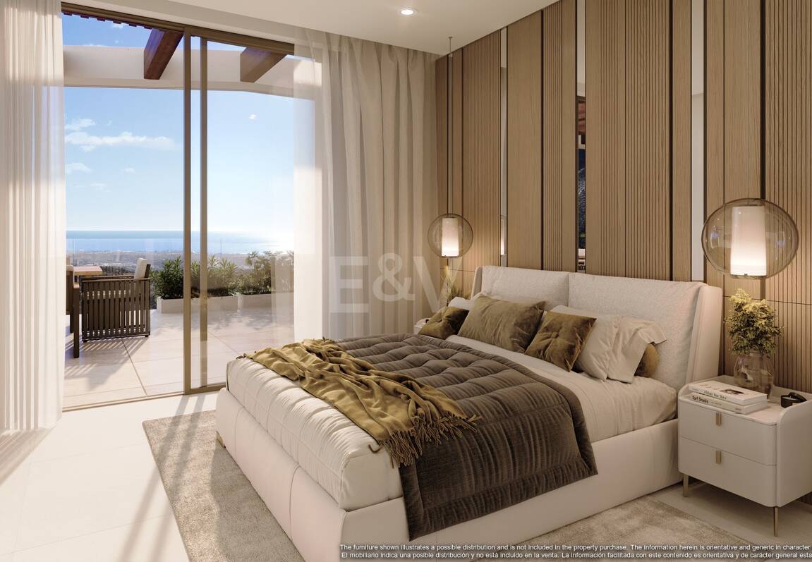 Großzügiges Luxusapartment mit Terrassenpool und Atemberaubendem Ausblick