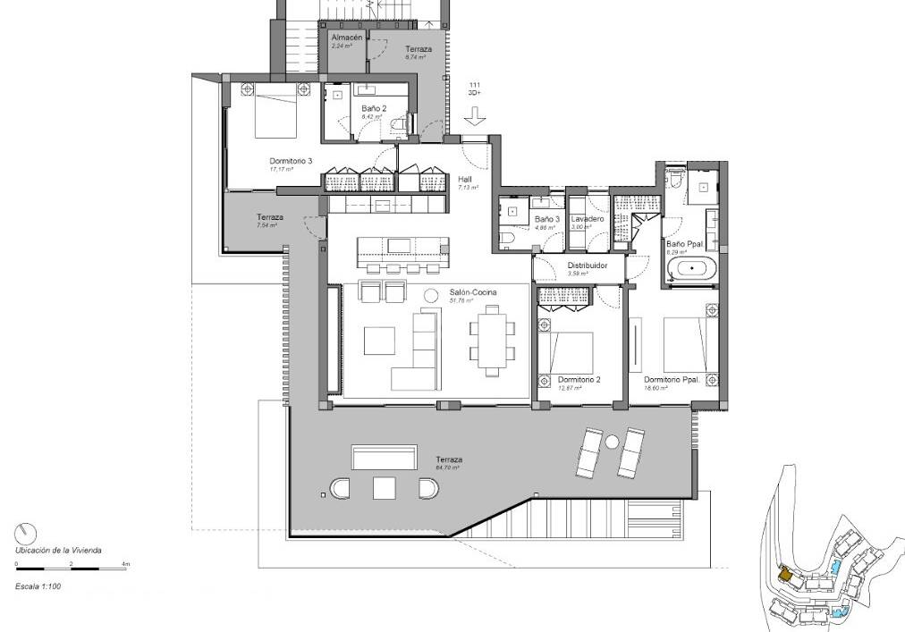 Appartement spacieux avec Panoramic Vues