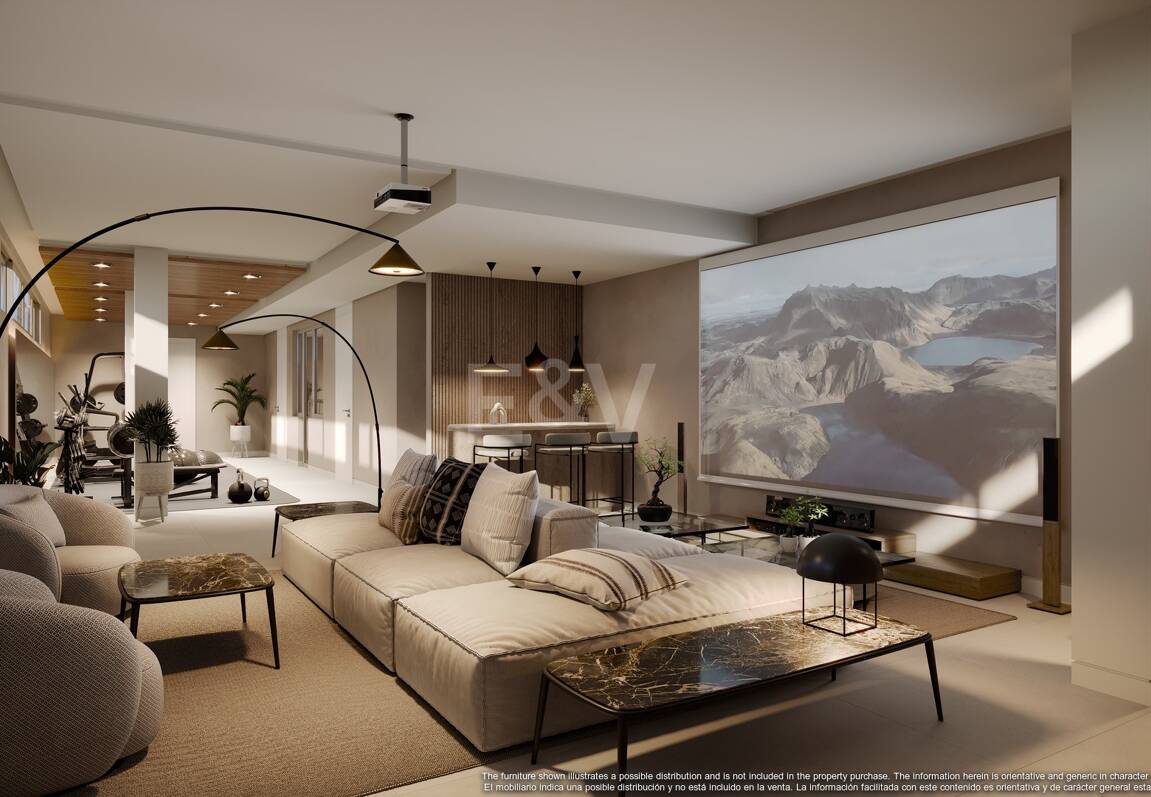 Großzügiges Luxusapartment mit Terrassenpool und Atemberaubendem Ausblick