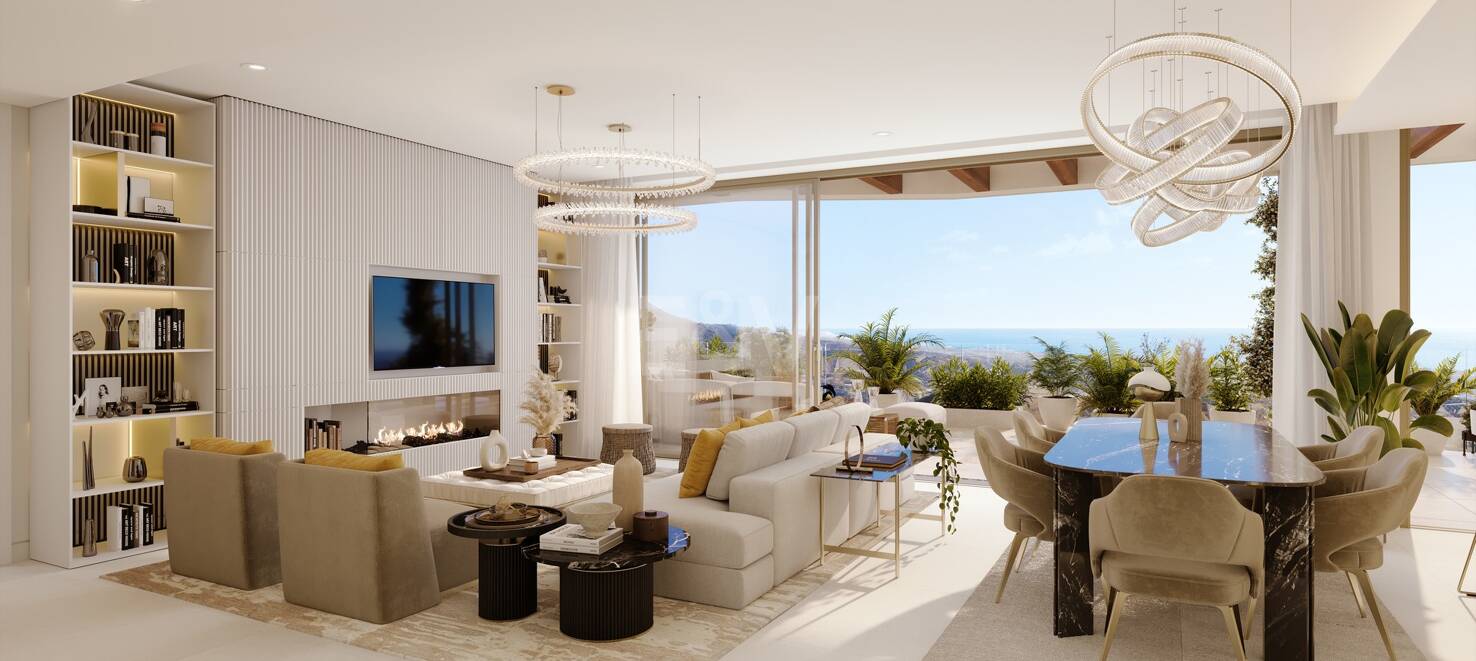 Großzügiges Luxusapartment mit Terrassenpool und Atemberaubendem Ausblick