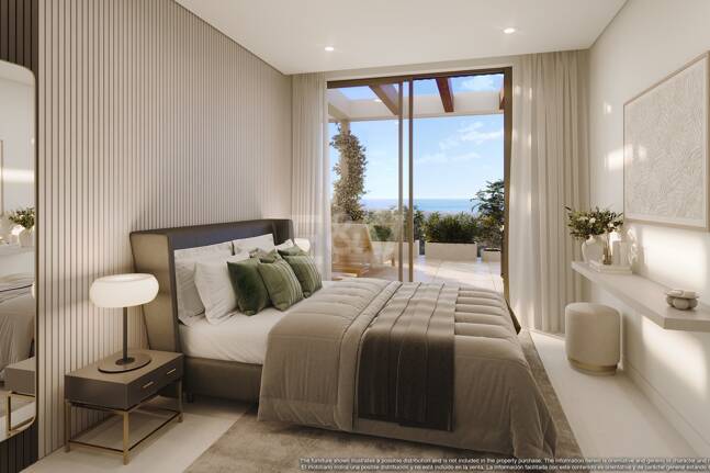 Großzügiges Luxusapartment mit Terrassenpool und Atemberaubendem Ausblick