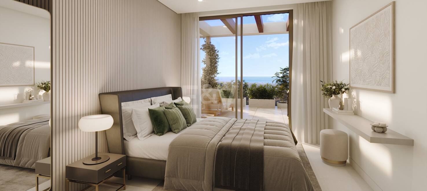 Großzügiges Luxusapartment mit Terrassenpool und Atemberaubendem Ausblick