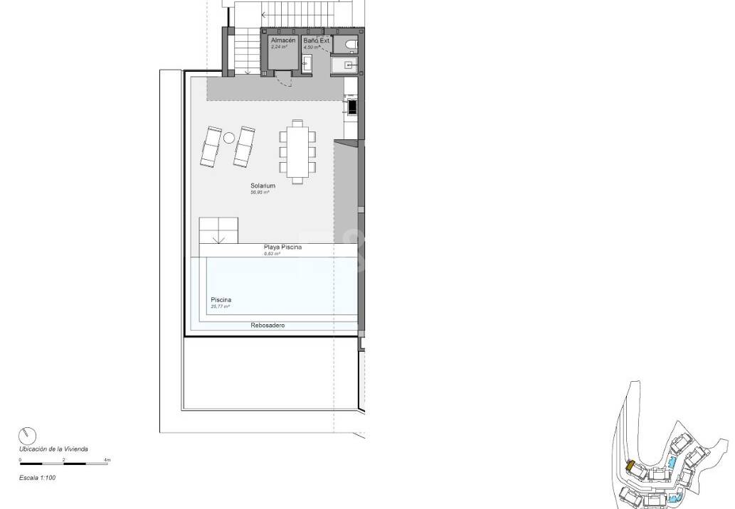 Großzügiges Luxusapartment mit Terrassenpool und Atemberaubendem Ausblick
