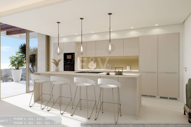 Super-Gartenwohnung mit privatem Pool und Panorama­blick auf Meer, Berge und See