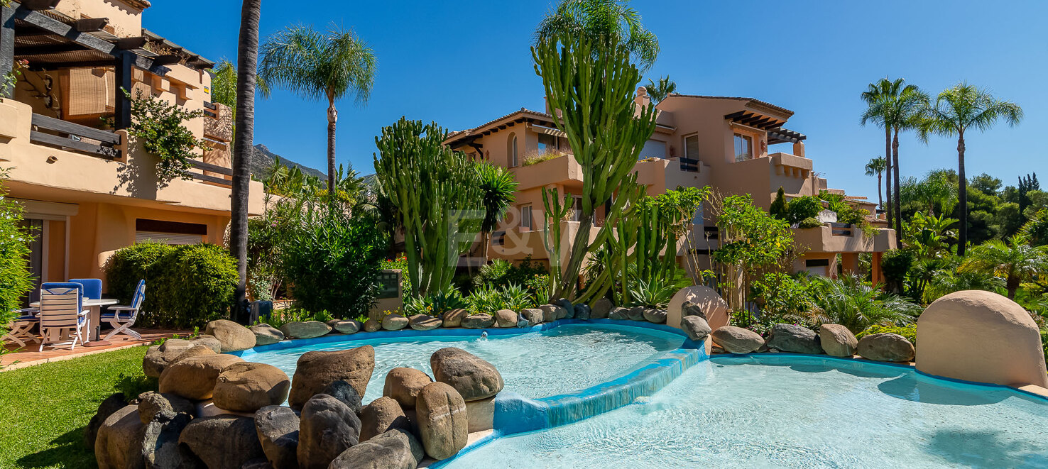 Appartement à louer en Marbella Golden Mile, Marbella (Toutes les zones)
