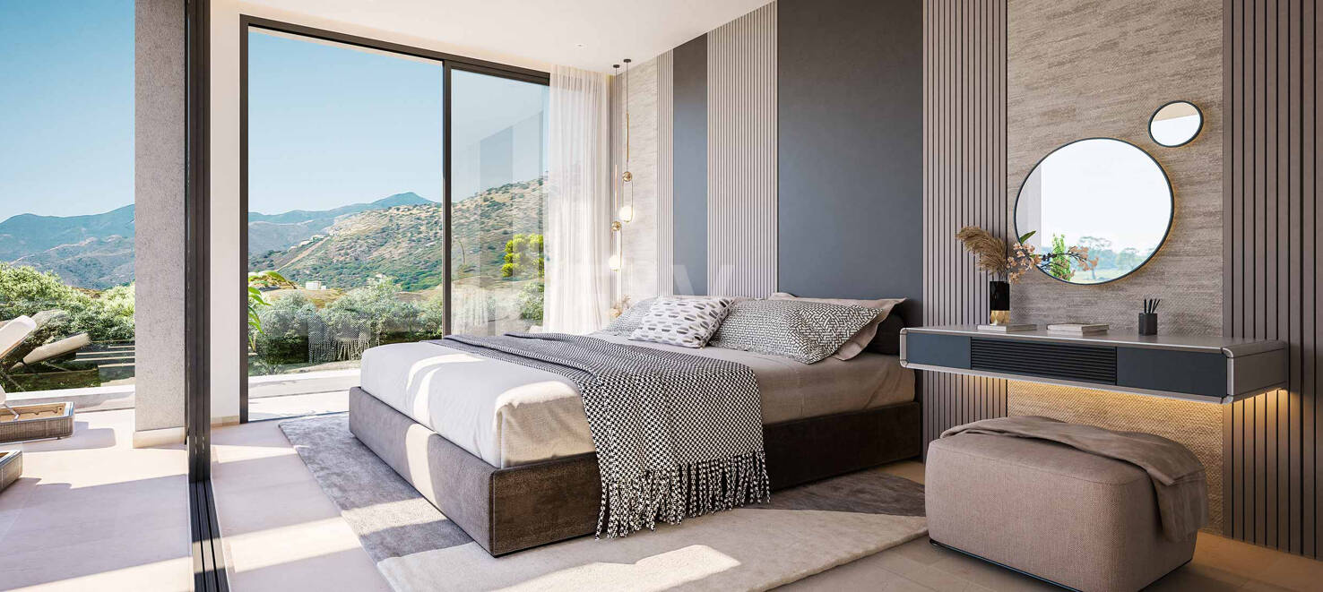 Modern Villa med havsutsikt i Gated Community