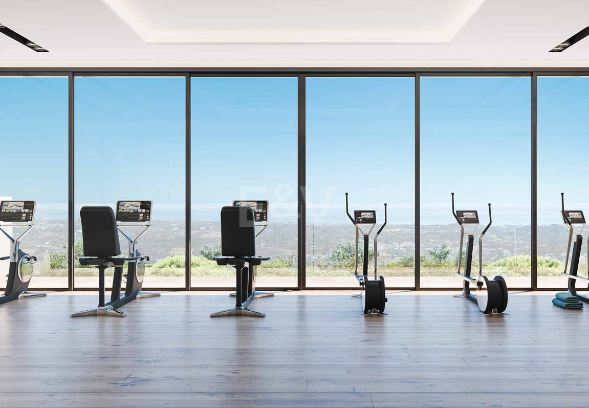 Nowoczesna willa z widokiem na morze w społeczności Gated