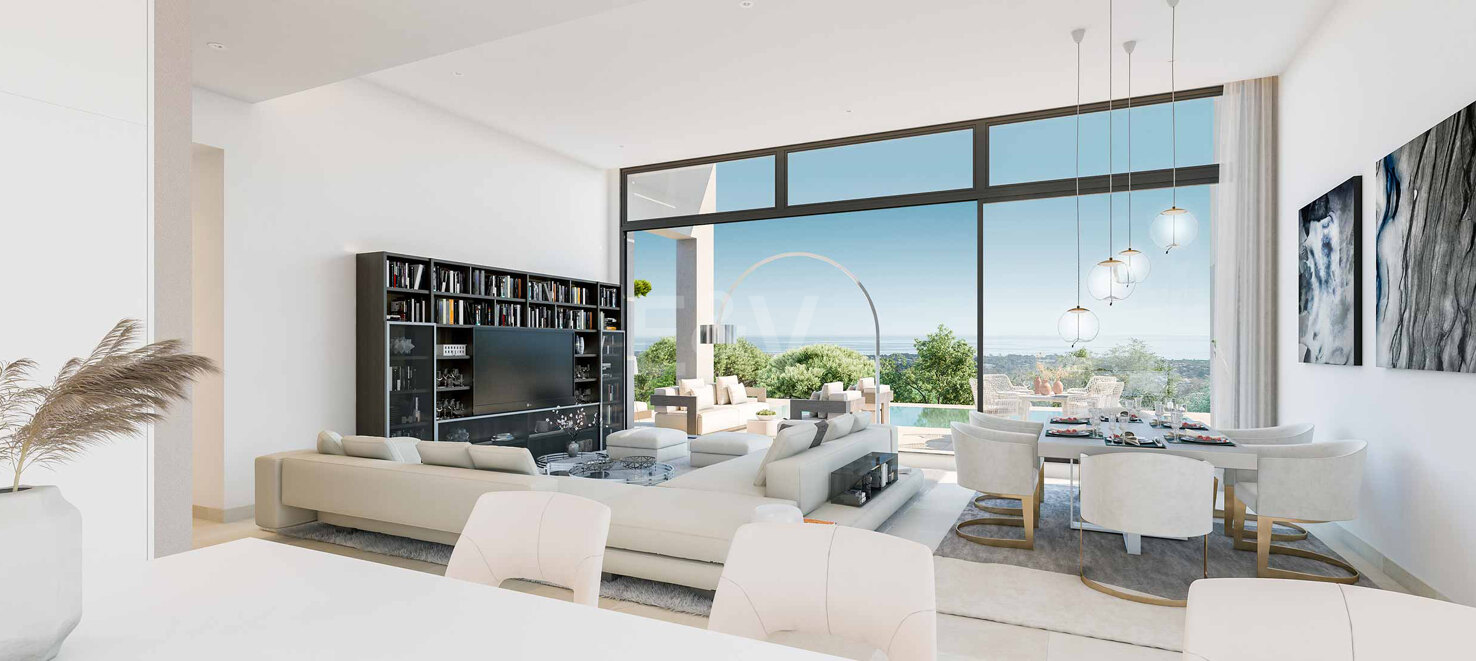 Modern Villa with Sea Views in Gated Community