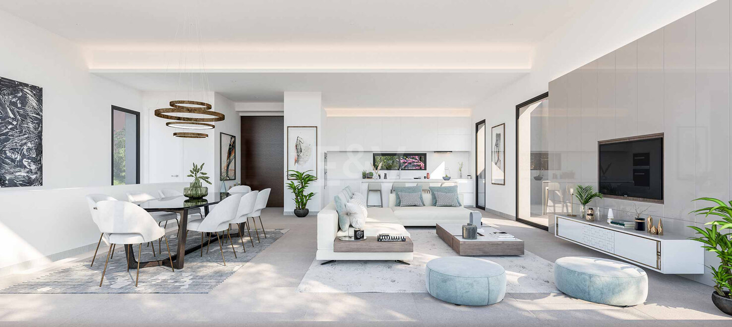 Modern Villa with Sea Views in Gated Community