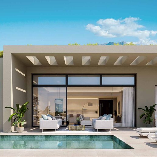 Modern Villa with Sea Views in Gated Community