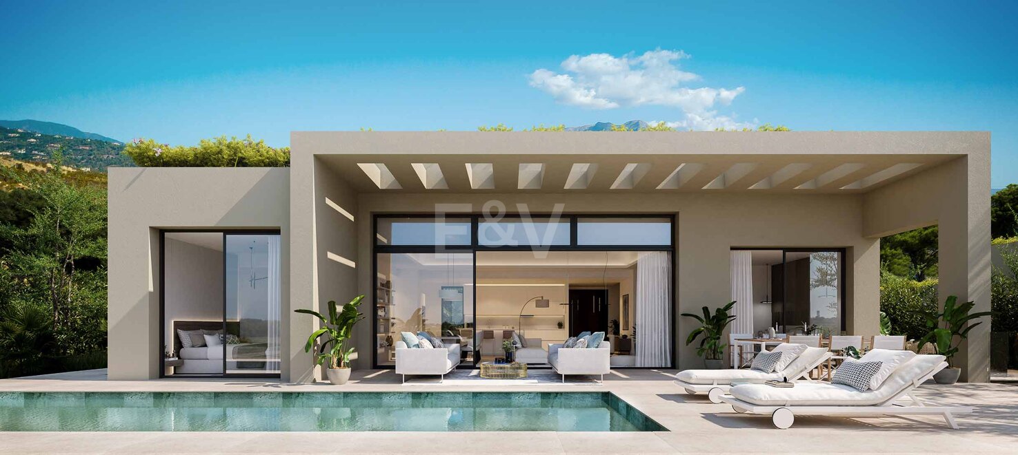 Modern Villa with Sea Views in Gated Community