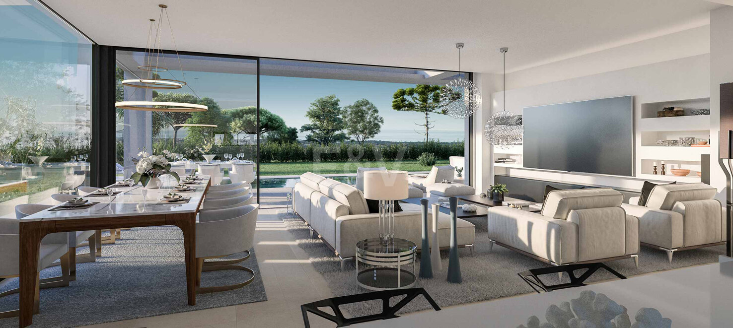Modern Villa with Sea Views in Gated Community