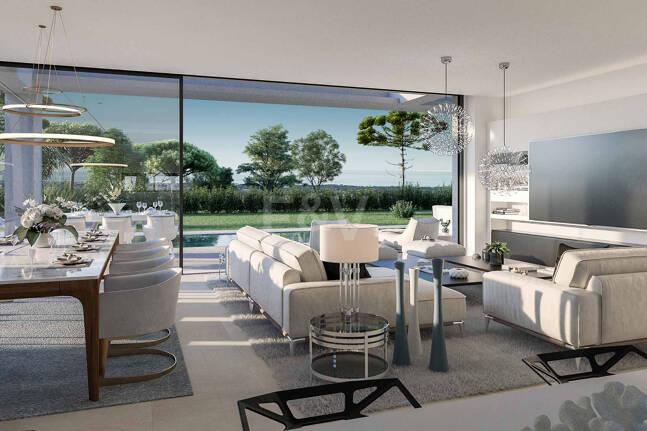 Nowoczesna willa z widokiem na morze w społeczności Gated