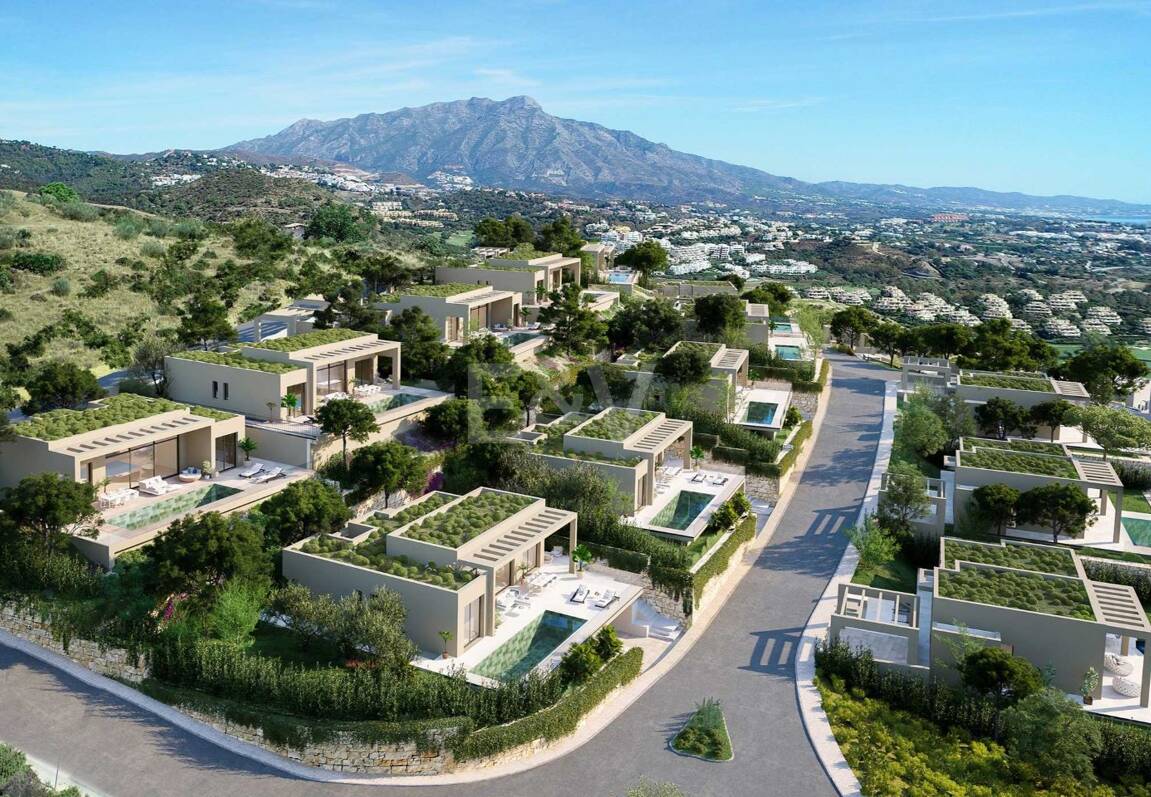 Nowoczesna willa z widokiem na morze w społeczności Gated