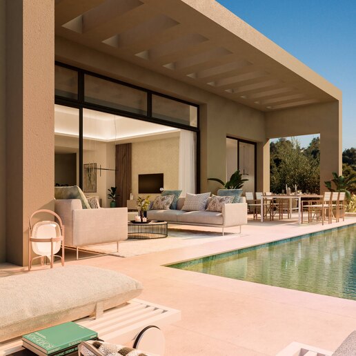 Modern Villa with Sea Views in Gated Community