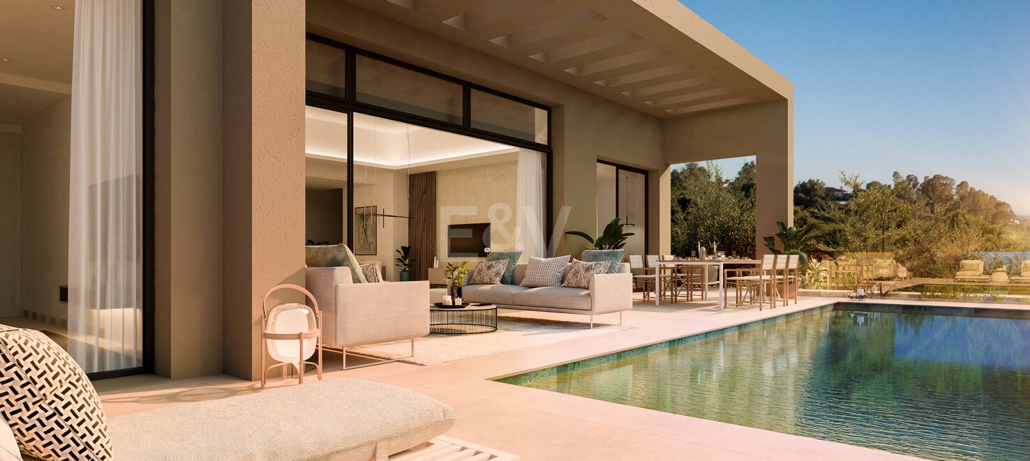 Modern Villa with Sea Views in Gated Community
