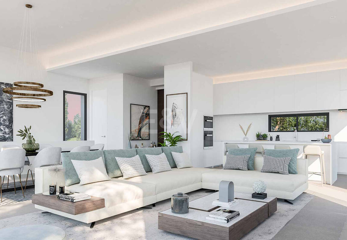 Nowoczesna willa z widokiem na morze w społeczności Gated