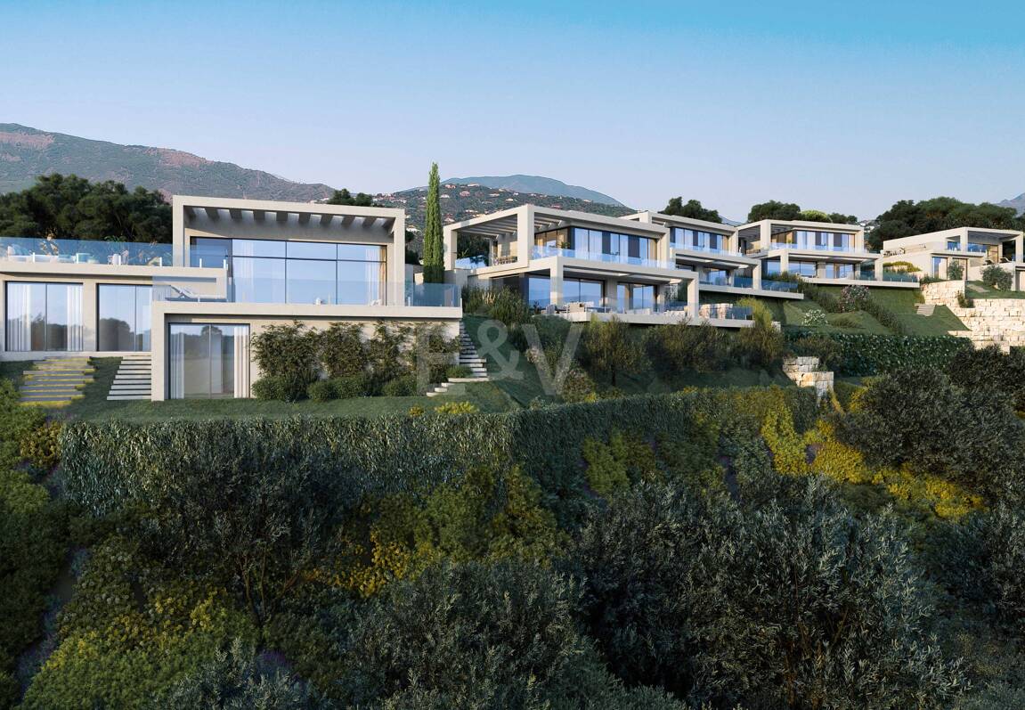 Nowoczesna willa z widokiem na morze w społeczności Gated