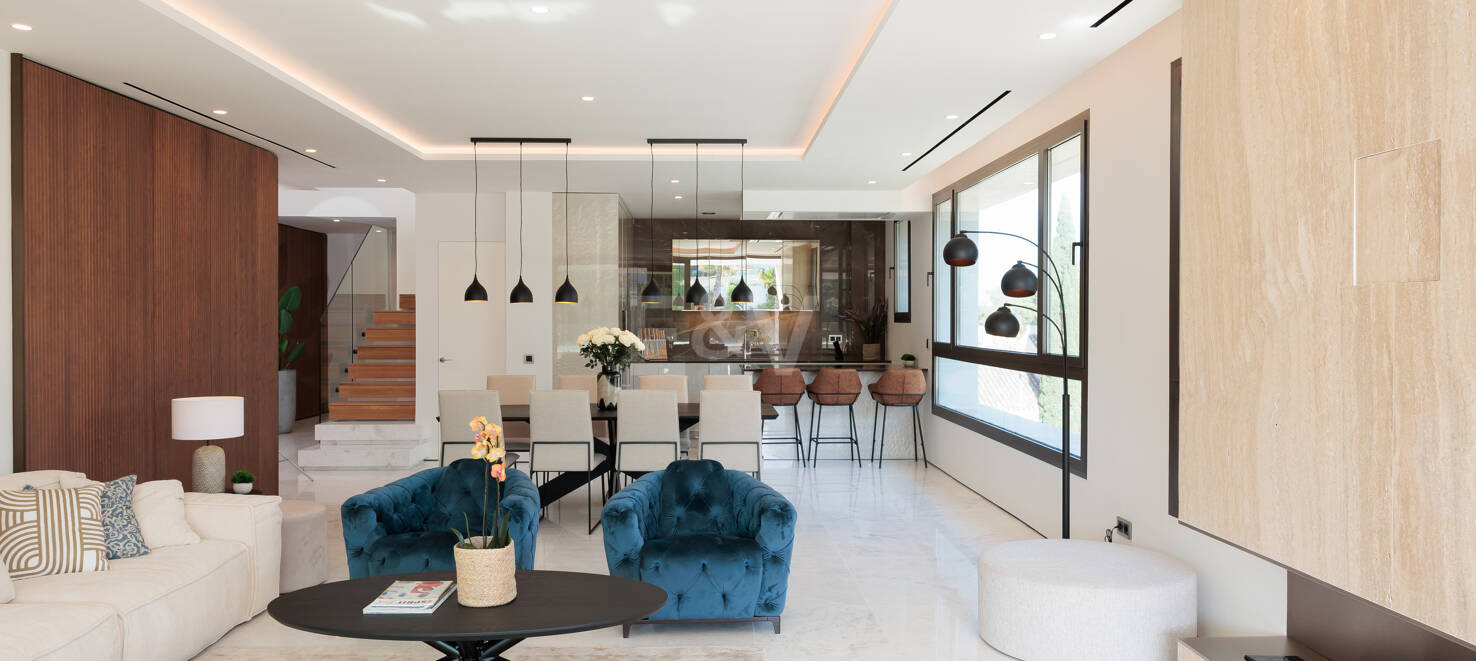 Sofisticado ático con vistas panorámicas en Epic by Fendi Casa Marbella