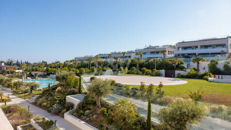 Stilvolles Penthouse mit Panoramablick in Epic by Fendi Casa Marbella