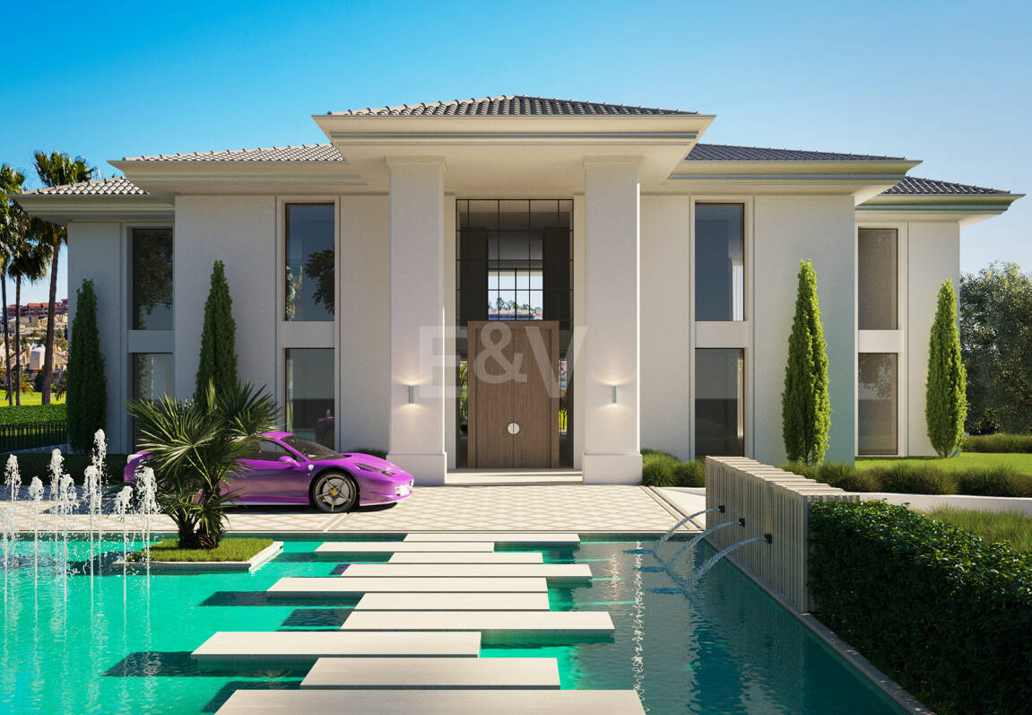 Frontline Golf Villa med fantastisk grön utsikt