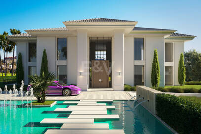 Frontline Golf Villa med fantastisk grön utsikt