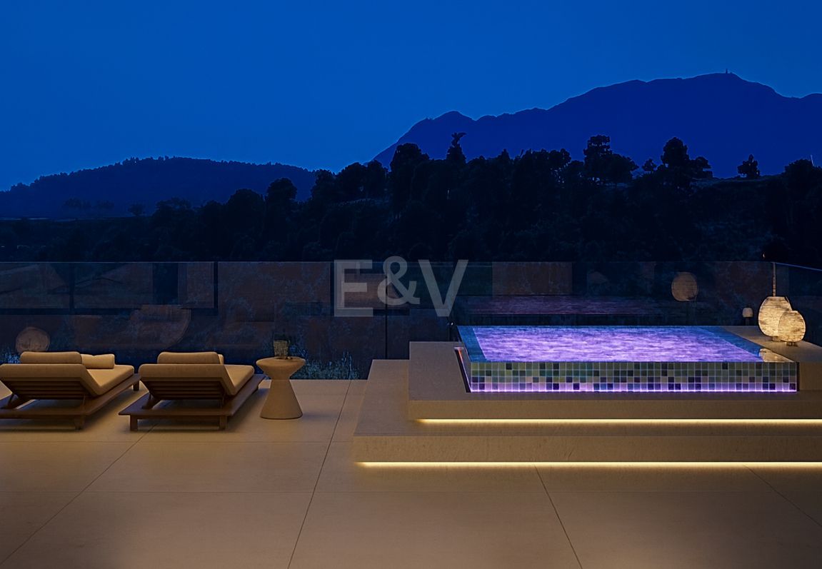 Frontline Golf Villa med fantastisk grön utsikt