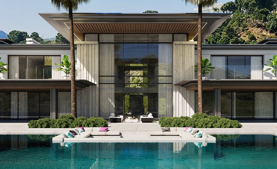 Villa de golf en première ligne avec des vues vert magnifique