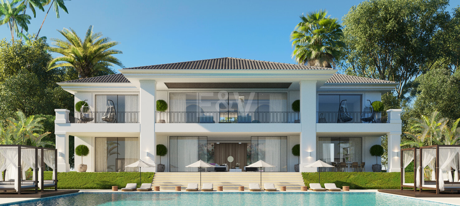 Frontline Golf Villa z oszałamiającymi zielonymi widokami