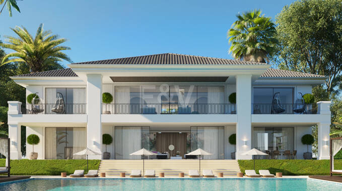 Proyecto de Villa Llave en Mano de Primera Clase en Resort de Golf Privado y Aislado
