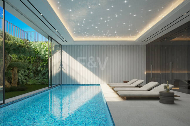 Frontline Golf Villa med fantastisk grön utsikt