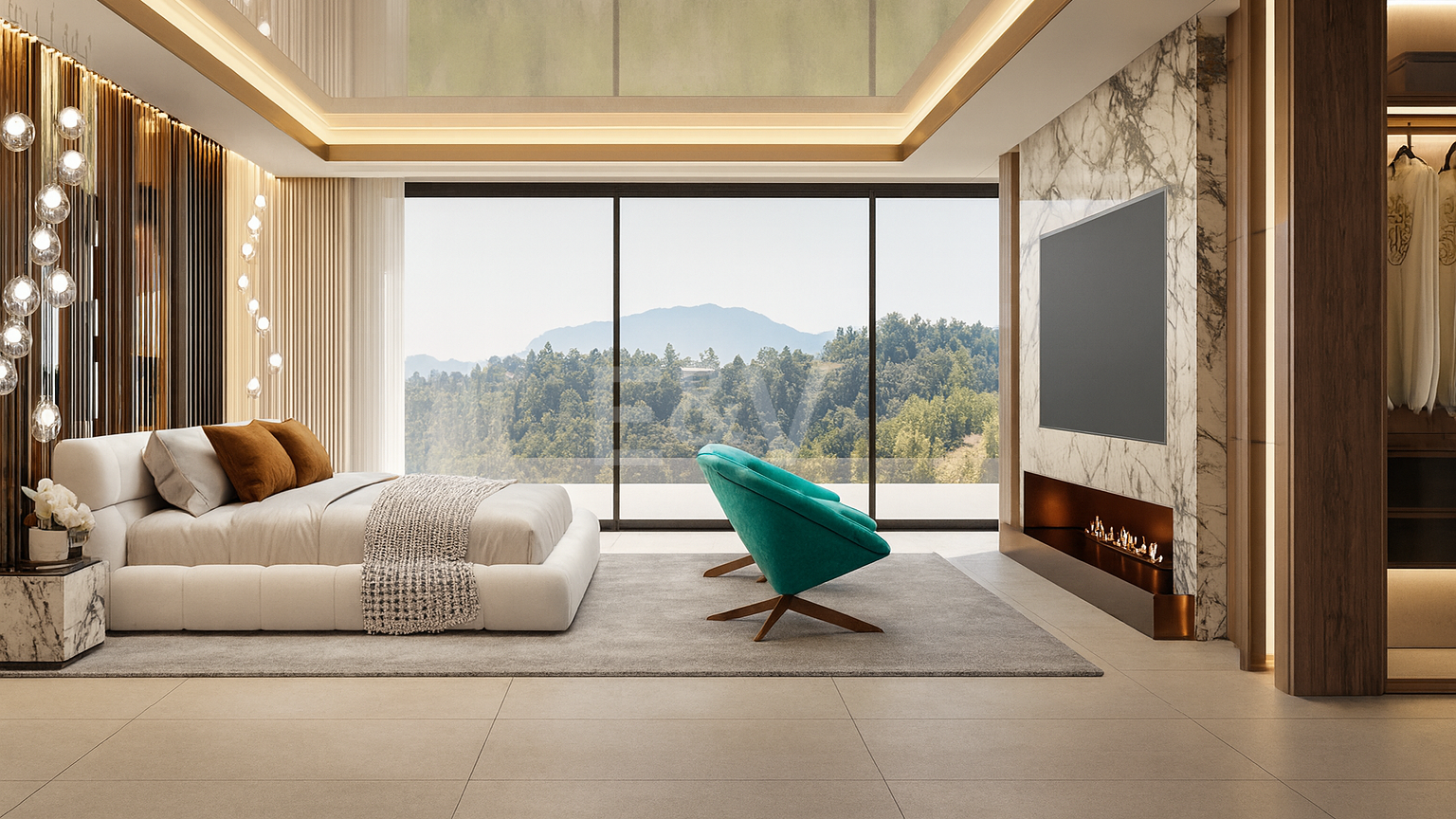 Frontline Golf Villa med fantastisk grön utsikt