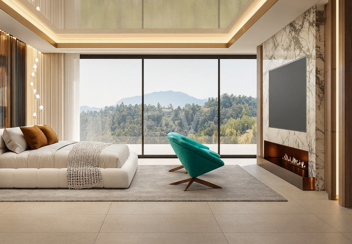 Frontline Golf Villa med fantastisk grön utsikt