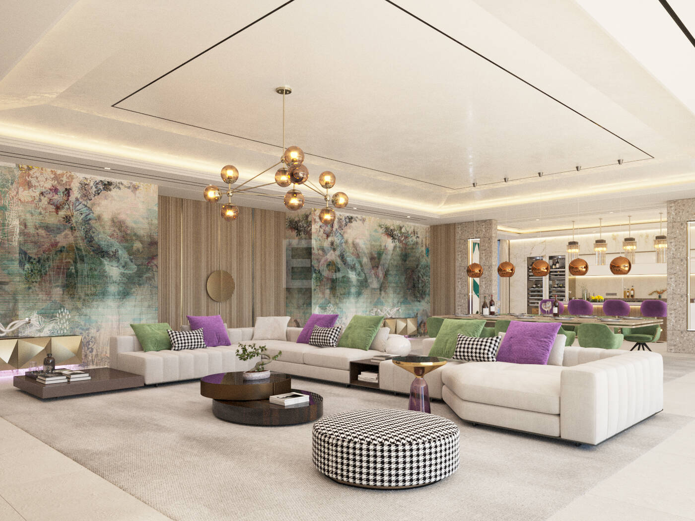 Frontline Golf Villa med fantastisk grön utsikt