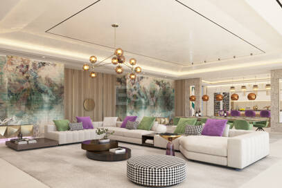 Frontline Golf Villa med fantastisk grön utsikt