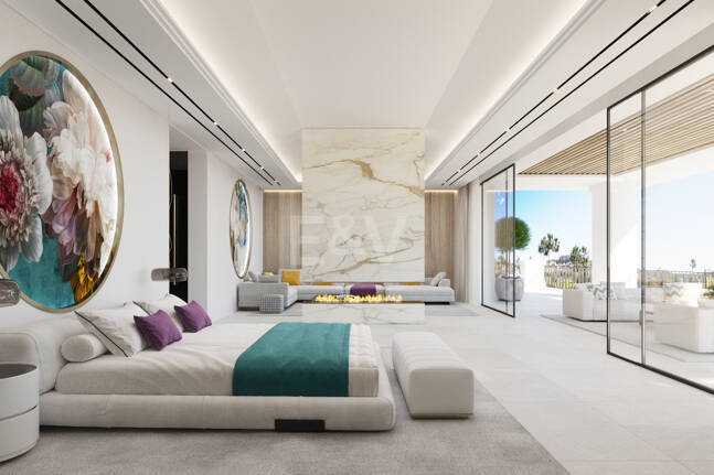 Frontline Golf Villa med fantastisk grön utsikt