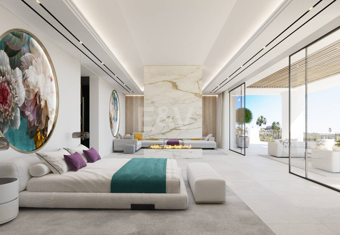 Frontline Golf Villa med fantastisk grön utsikt