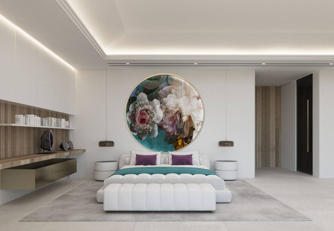 Frontline Golf Villa med fantastisk grön utsikt