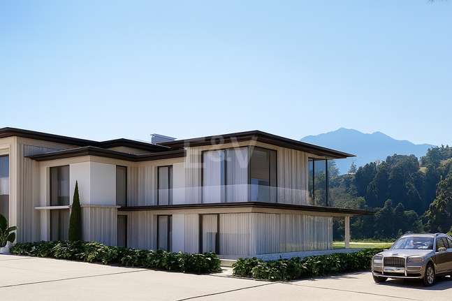 Frontline Golf Villa med fantastisk grön utsikt