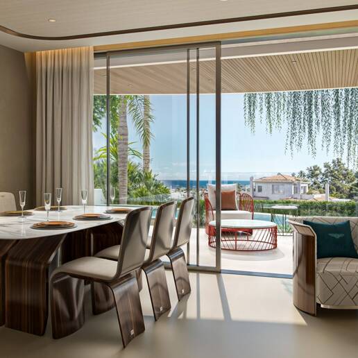 Exclusive 4 Bedroom Duplex with Private Garden and Pool Steps from Puente Romano