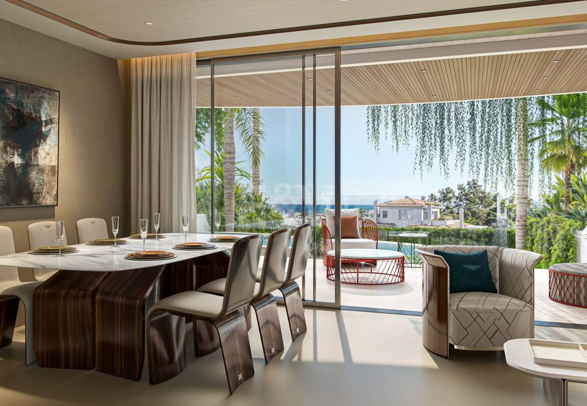 Exclusive 4 Bedroom Duplex with Private Garden and Pool Steps from Puente Romano