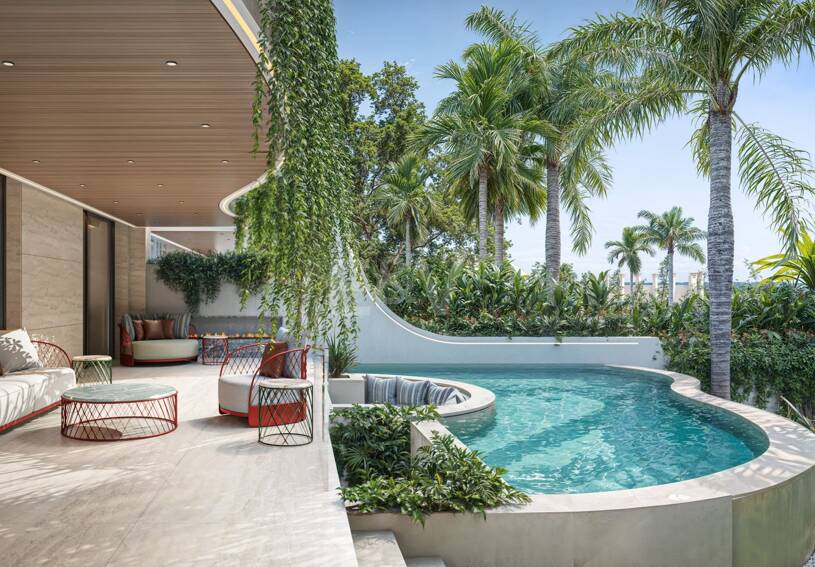 Exclusive 4 Bedroom Duplex with Private Garden and Pool Steps from Puente Romano