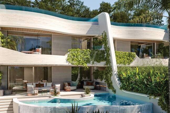 Exclusive 4 Bedroom Duplex with Private Garden and Pool Steps from Puente Romano