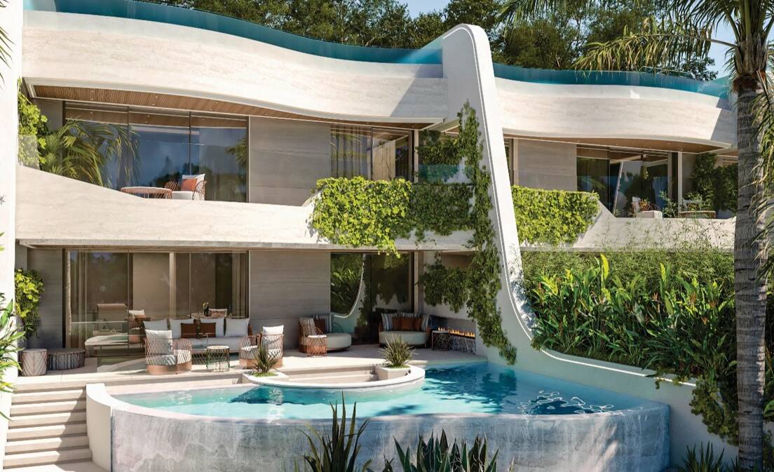 Exclusive 4 Bedroom Duplex with Private Garden and Pool Steps from Puente Romano