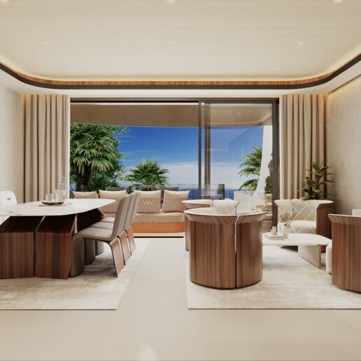 Iconic 3 Bedroom Penthouse with Rooftop Pool and Panoramic Solarium by Puente Romano