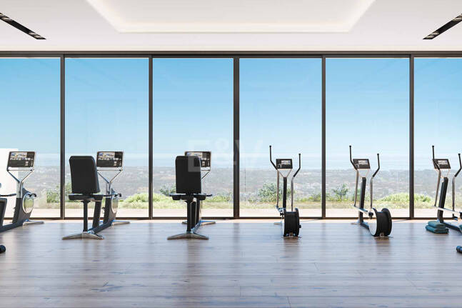 Villa contemporaine avec vue sur la mer à couper le souffle dans un prestigieux domaine