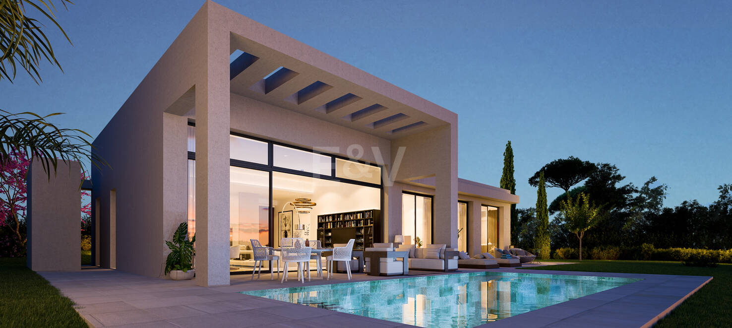 Zeitgenössische Villa mit atemberaubendem Meerblick in einem renommierten Gated Resort